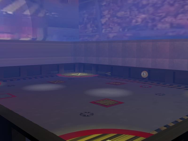 3d model of robot wars arena battle